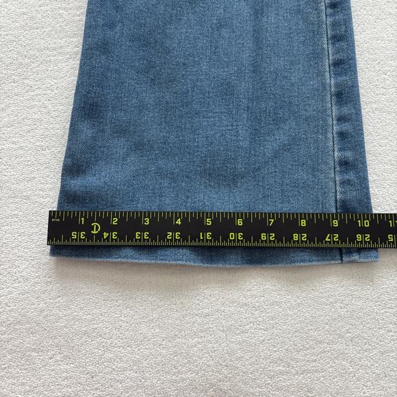 Spanx Women SPANXshape EveryWear Flare Jean Size Large Pull On Light Wash - Picture 9 of 13